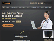 Tablet Screenshot of dumatek.com